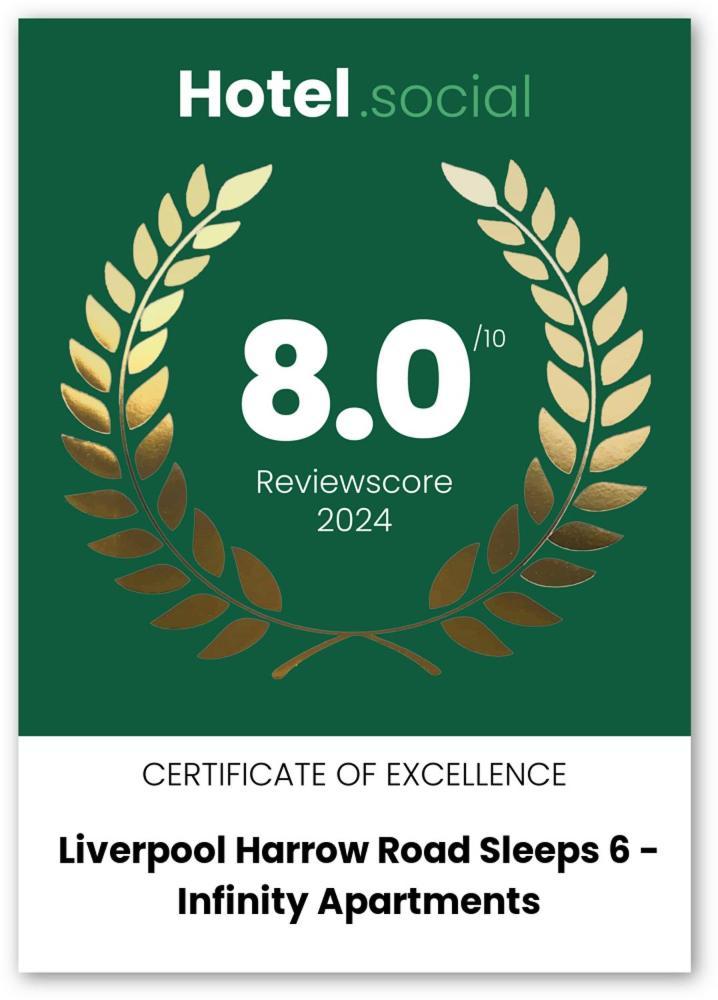 Liverpool Harrow Road Sleeps 6- Infinity Apartment Ngoại thất bức ảnh